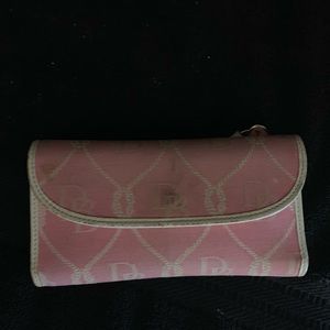 Pink dooney and bourke wallet